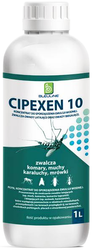 CIPEXEN 10 (dawniej Cipex 10E) - oprysk na komary, kleszcze i inne insekty 1L - Bleu Line